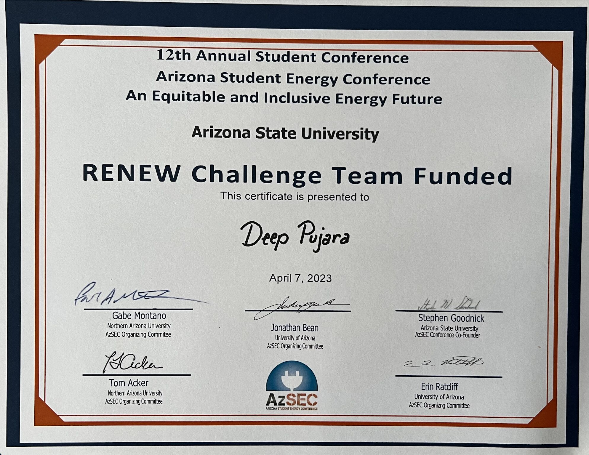 Renew Challenge 2023 Winner